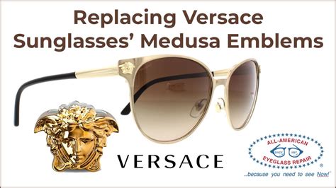 can you get versace sunglass arm repaired|Versace sunglasses repair center.